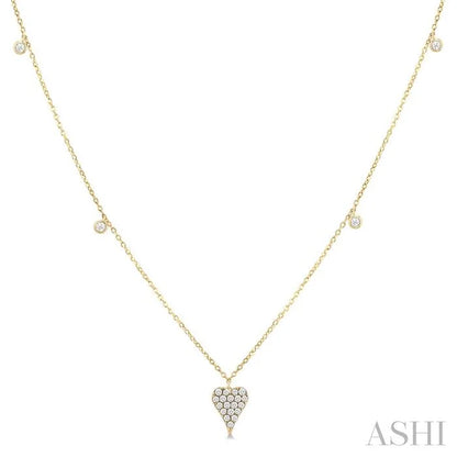 Heart Shape Diamond Fashion Necklace