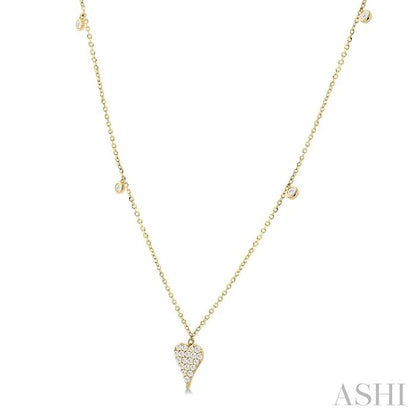 Heart Shape Diamond Fashion Necklace