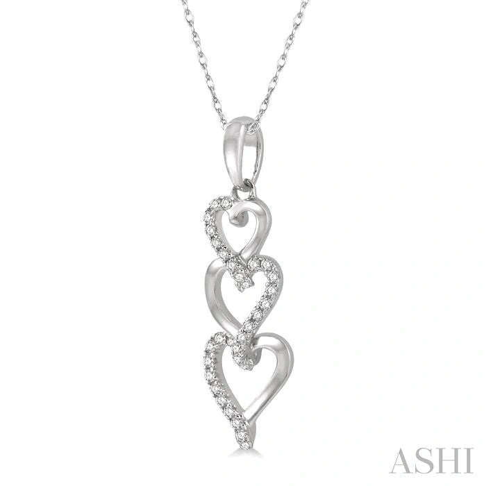 Heart Shape Diamond Pendant