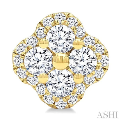 Clover Diamond Fashion Earrings