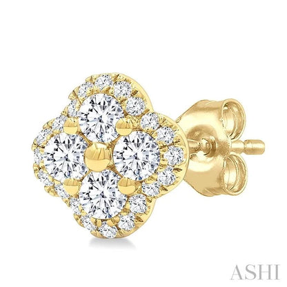Clover Diamond Fashion Earrings