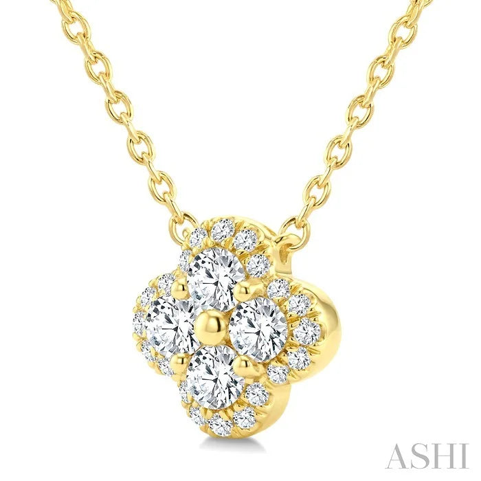 Clover Diamond Fashion Pendant