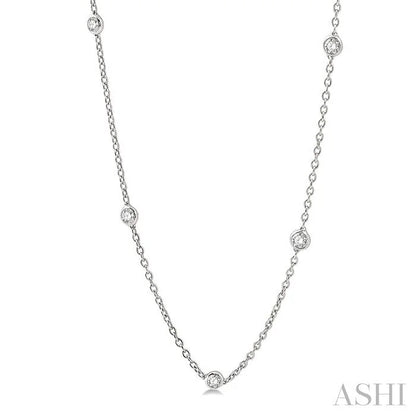 Diamond Station Necklace