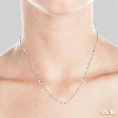 Diamond Station Necklace
