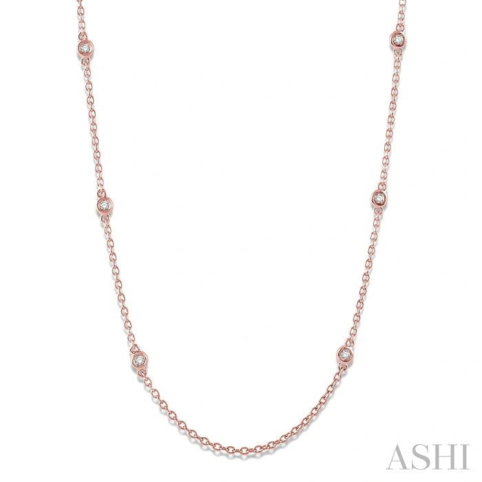 Diamond Station Necklace