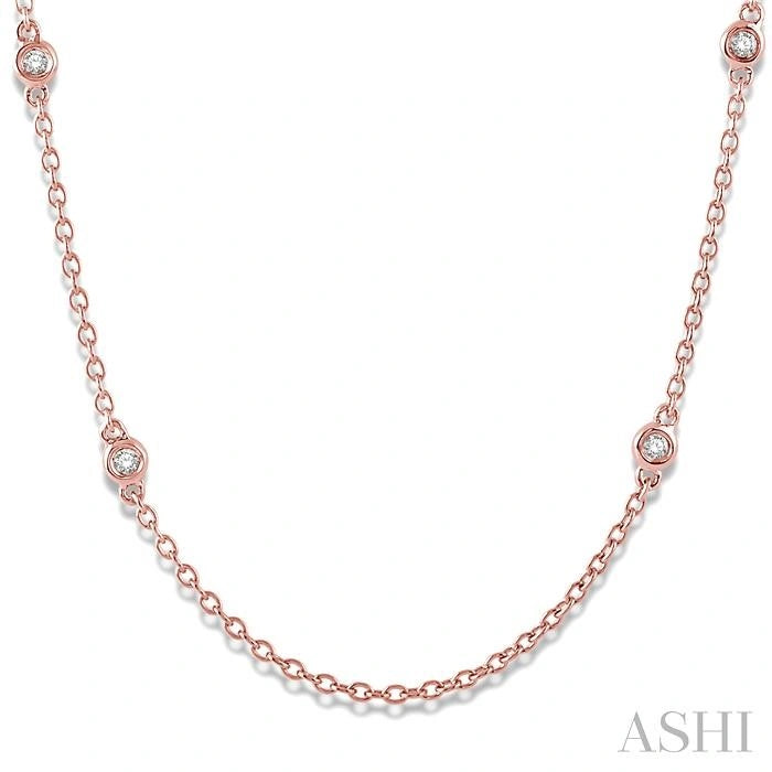 Diamond Station Necklace