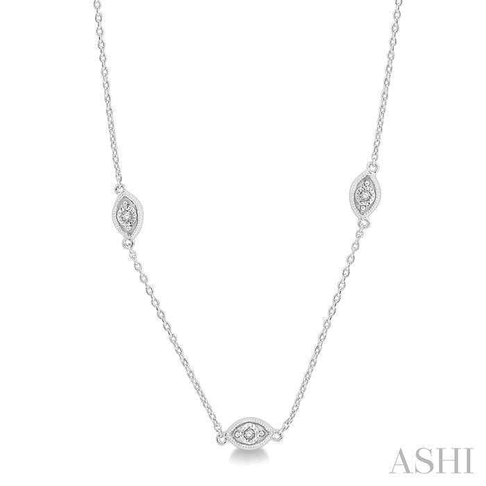 Diamond Station Necklace