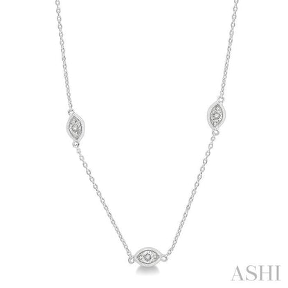 Diamond Station Necklace