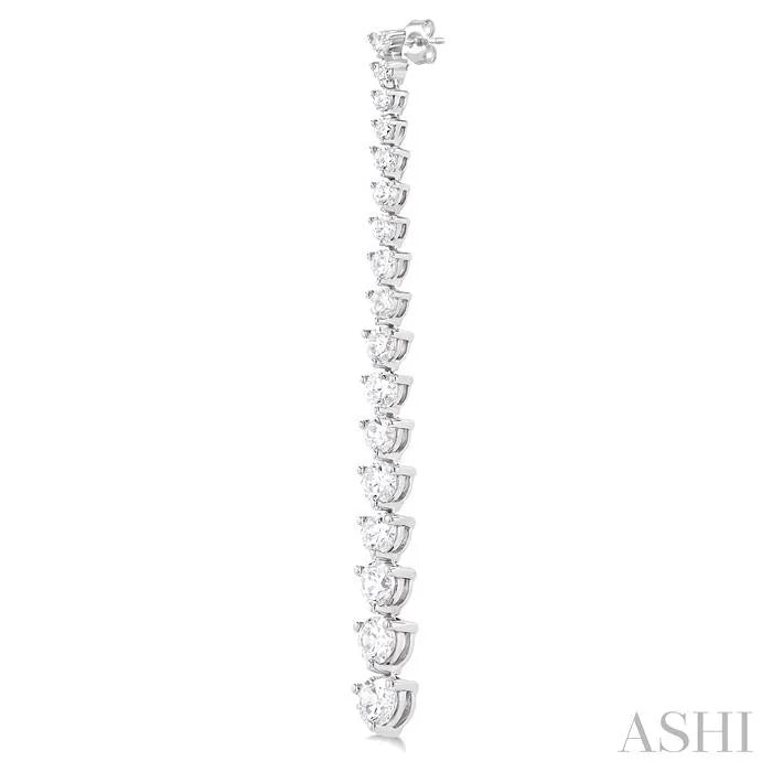 Riviera Diamond Long Earrings