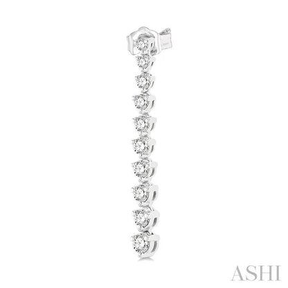 Riviera Diamond Long Earrings