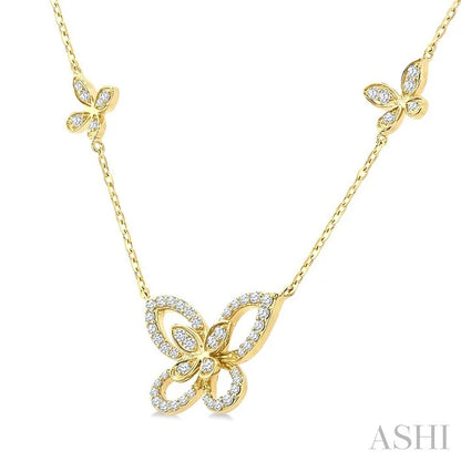 Butterfly Diamond Necklace