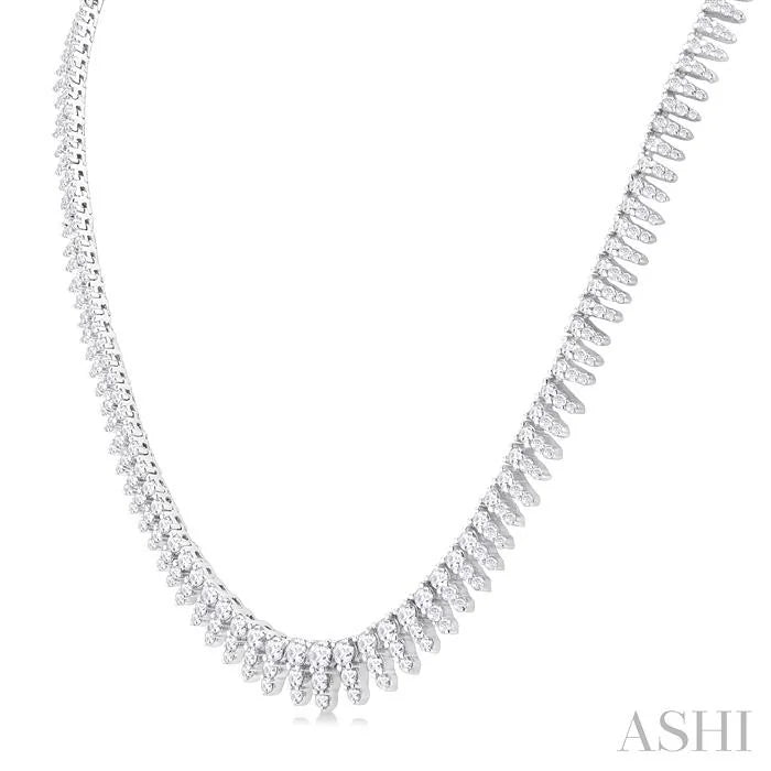 Waterfall Diamond Necklace