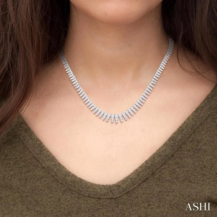 Waterfall Diamond Necklace