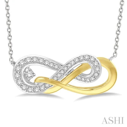 Infinity Diamond Fashion Necklace