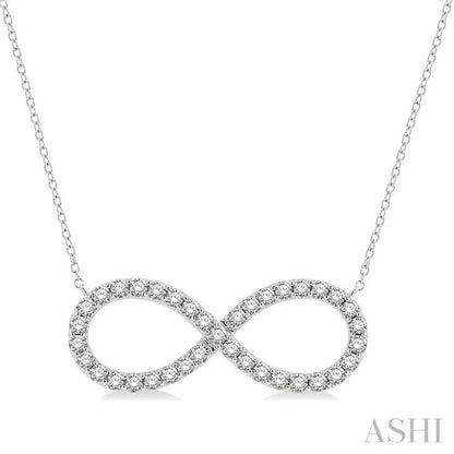Infinity Diamond Pendant