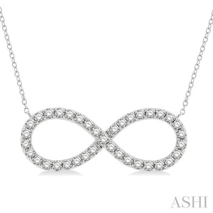 Infinity Diamond Pendant