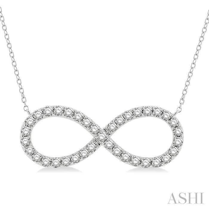 Infinity Diamond Pendant