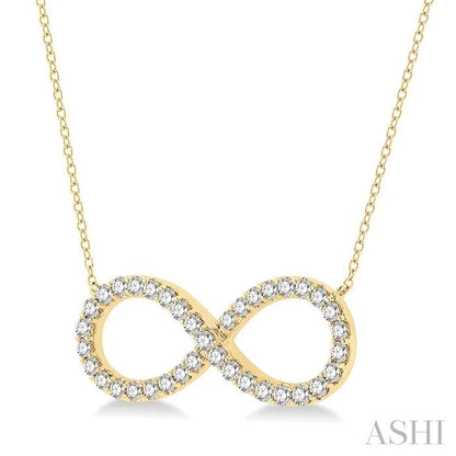 Infinity Diamond Pendant