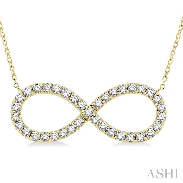 Infinity Diamond Pendant