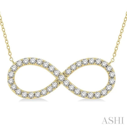 Infinity Diamond Pendant
