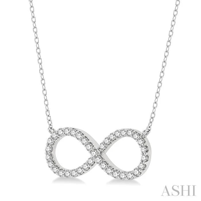 Infinity Diamond Pendant