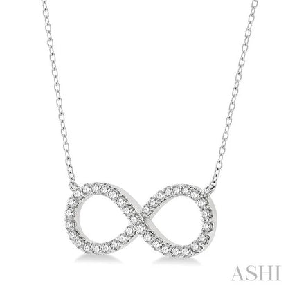 Infinity Diamond Pendant