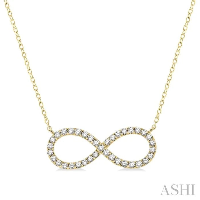 Infinity Diamond Pendant