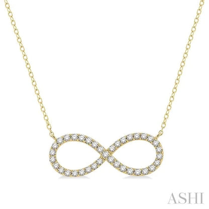 Infinity Diamond Pendant