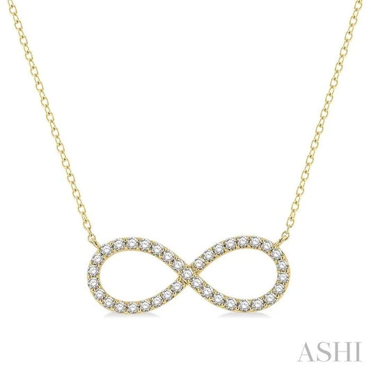 Infinity Diamond Pendant