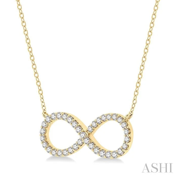 Infinity Diamond Pendant
