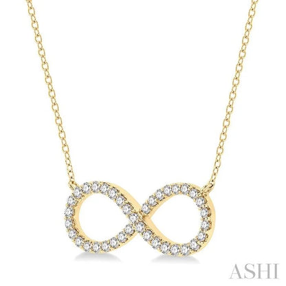 Infinity Diamond Pendant