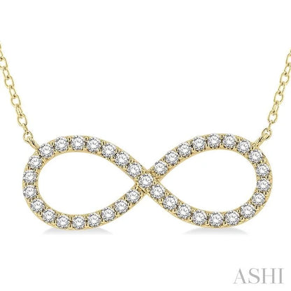 Infinity Diamond Pendant