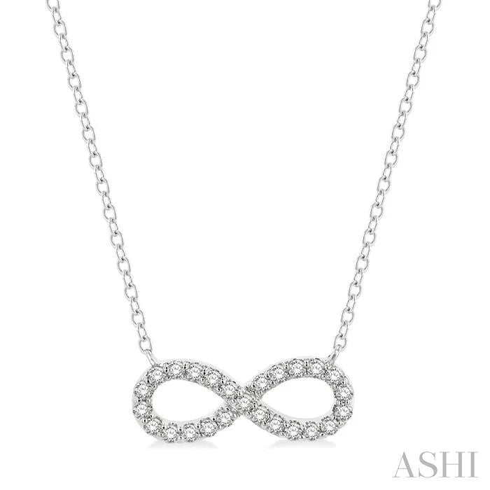 Infinity Diamond Pendant