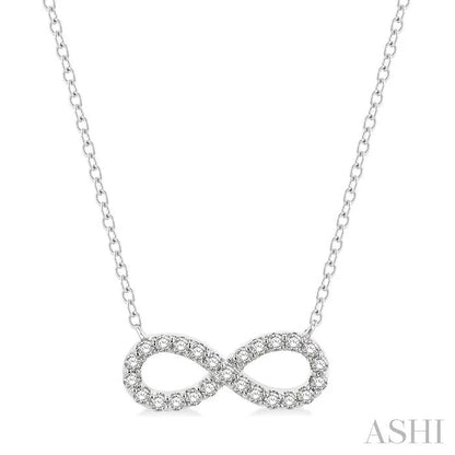 Infinity Diamond Pendant