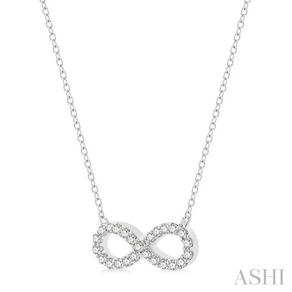 Infinity Diamond Pendant