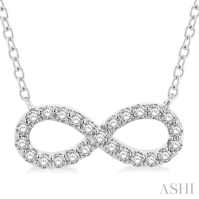 Infinity Diamond Pendant