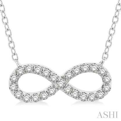 Infinity Diamond Pendant