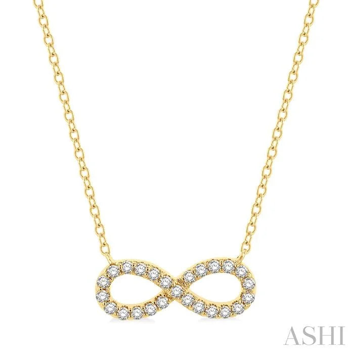 Infinity Diamond Pendant