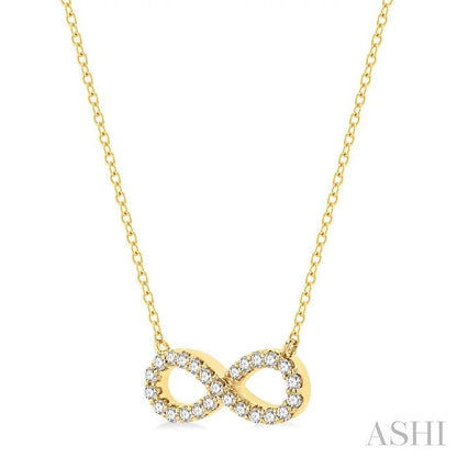 Infinity Diamond Pendant
