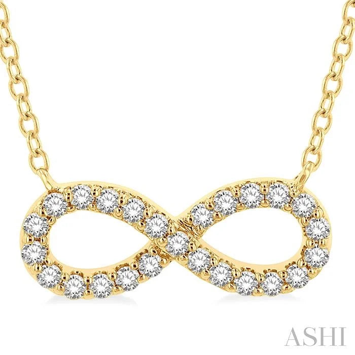 Infinity Diamond Pendant