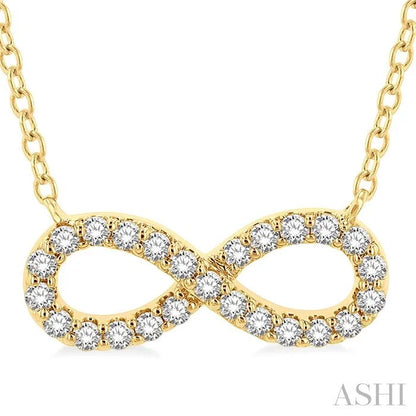 Infinity Diamond Pendant