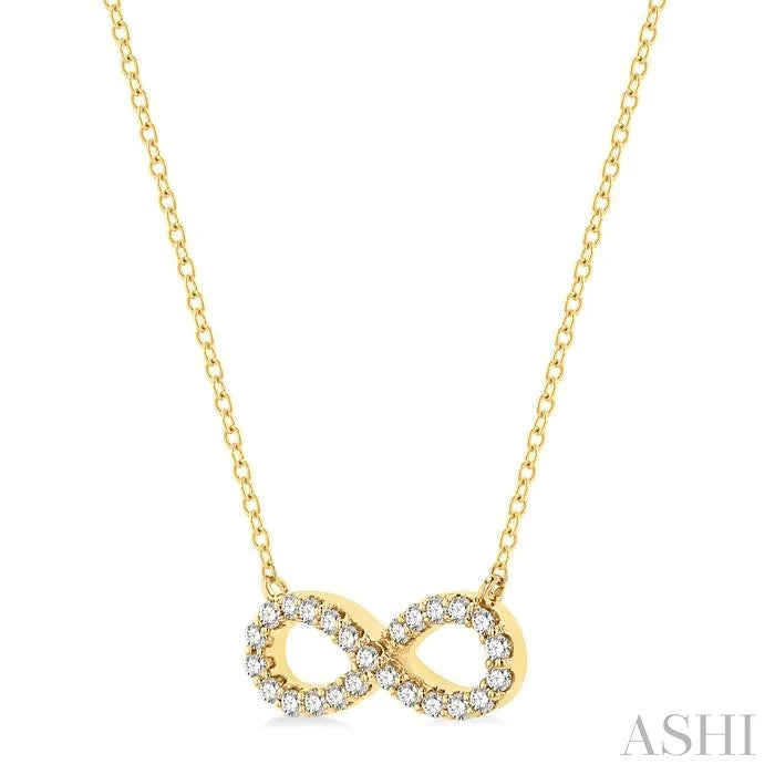 Infinity Diamond Pendant
