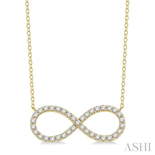 Infinity Diamond Pendant