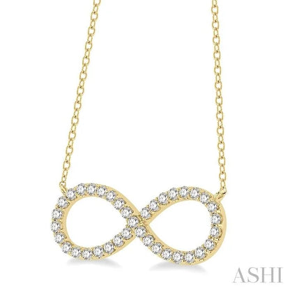 Infinity Diamond Pendant