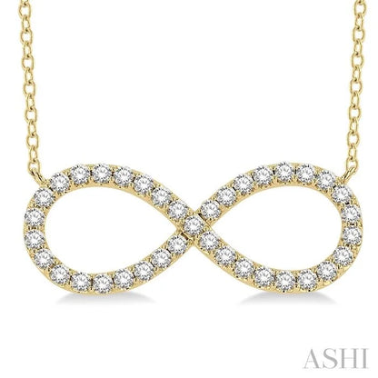 Infinity Diamond Pendant