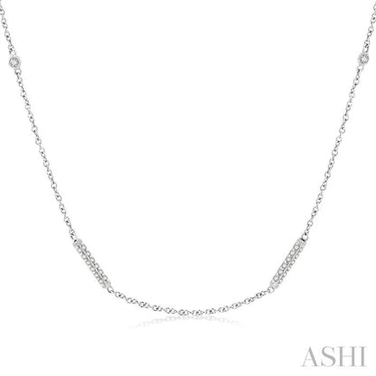 Diamond Station Necklace