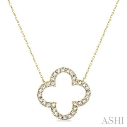 Clover Diamond Pendant