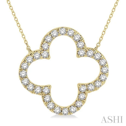 Clover Diamond Pendant