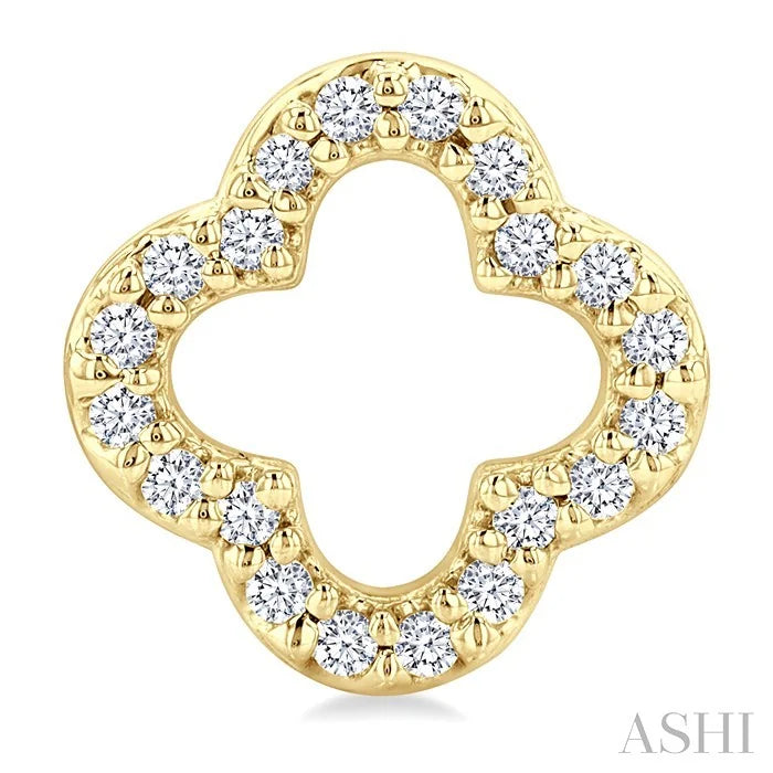 Clover Petite Diamond Fashion Earrings