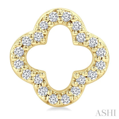 Clover Petite Diamond Fashion Earrings